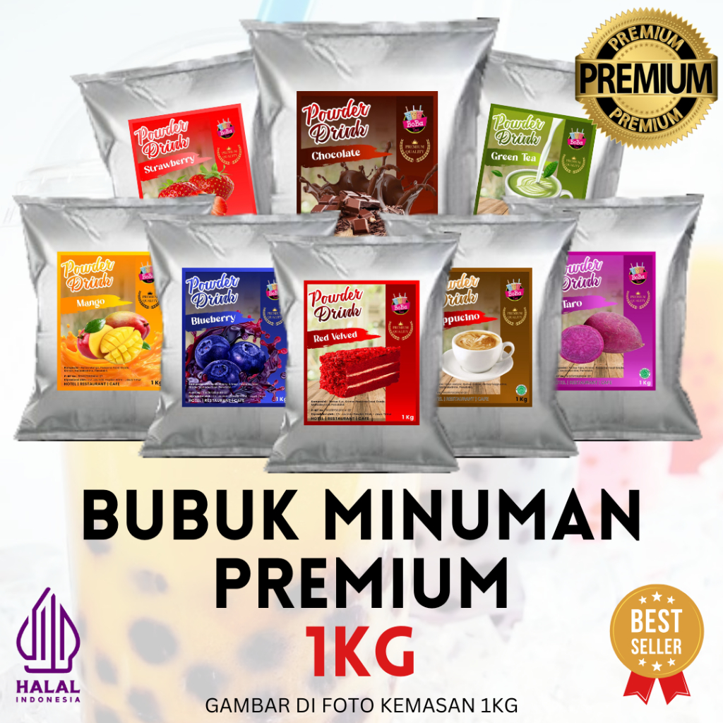 Jual Bubuk Minuman Rasa Premium Mix Kg Serbuk Minuman Rasa Dan Teh