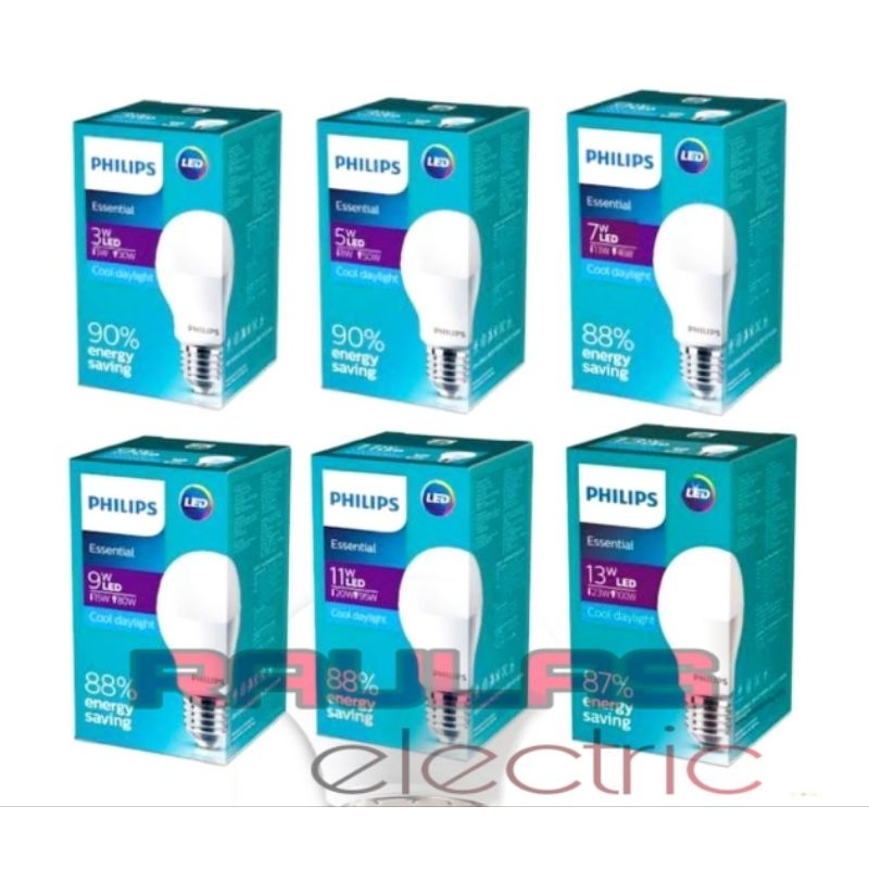 Jual Led Philips Essential W W W W W W W Lampu Led Philips