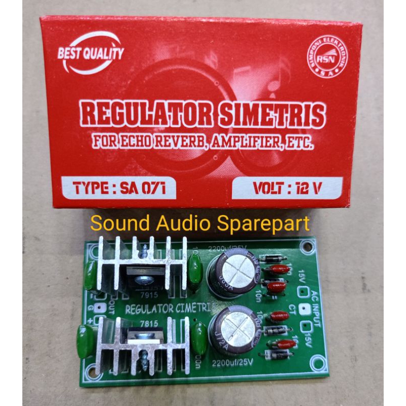 Jual Kit PSU Regulator SIMETRIS 12 Volt CT Shopee Indonesia