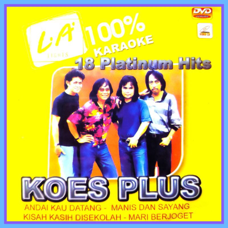 Jual Kaset Vcd Musik Bisa Karaoke Lagu Pop Nostalgia Koes Plus Album