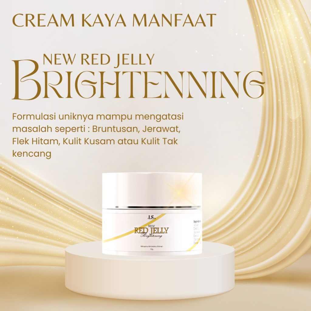 Jual LS SKINCARE RED JELLY GLOWING WHITENING BRIGTHENING ELSTM