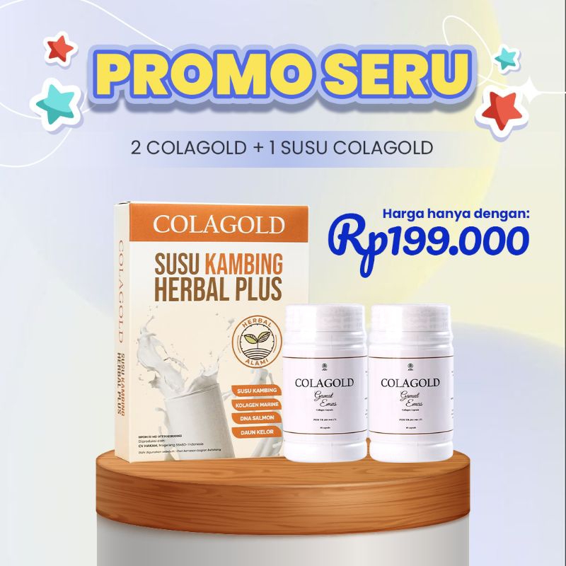 Jual Beli Colagold Bonus Susu Colagold Colagold Kapsul Collagen