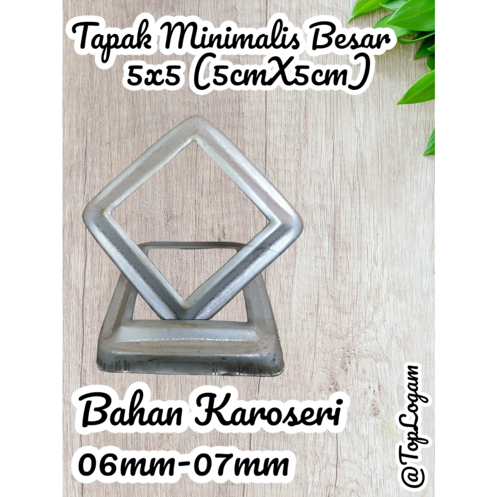 Jual Ring Hollow X Mm Besar Besi Plat Tapak Hollow Minimalis