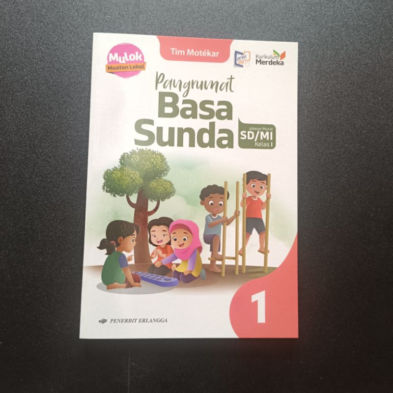 Jual Pangrumat Basa Sunda Kelas 1 SD MI Penerbit Erlangga Buku