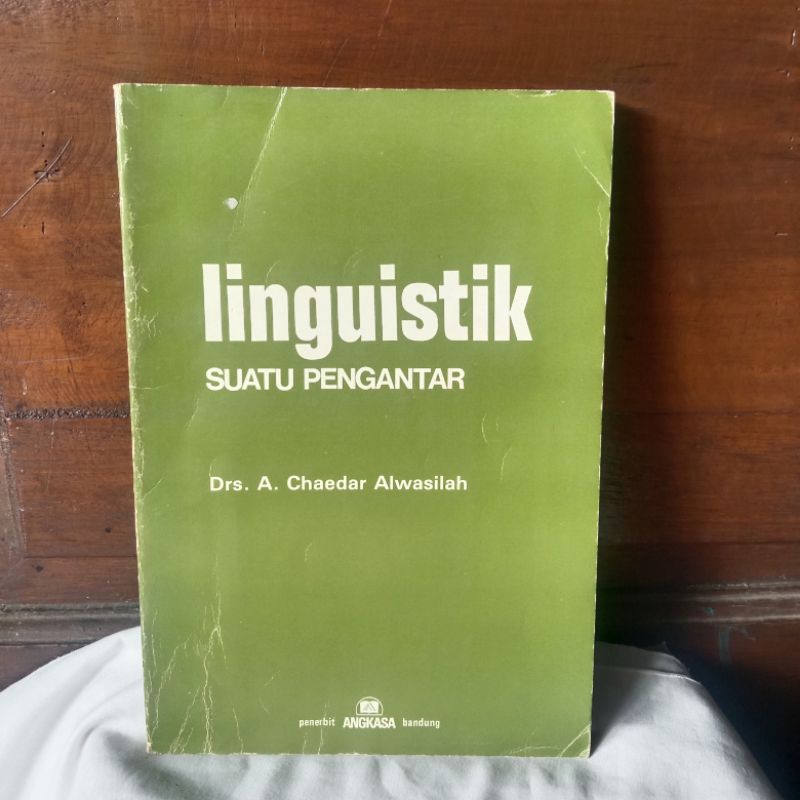 Jual LINGUISTIK SUATU PENGANTAR OLEH DRS A CHAEDAR ALWASILAH Shopee