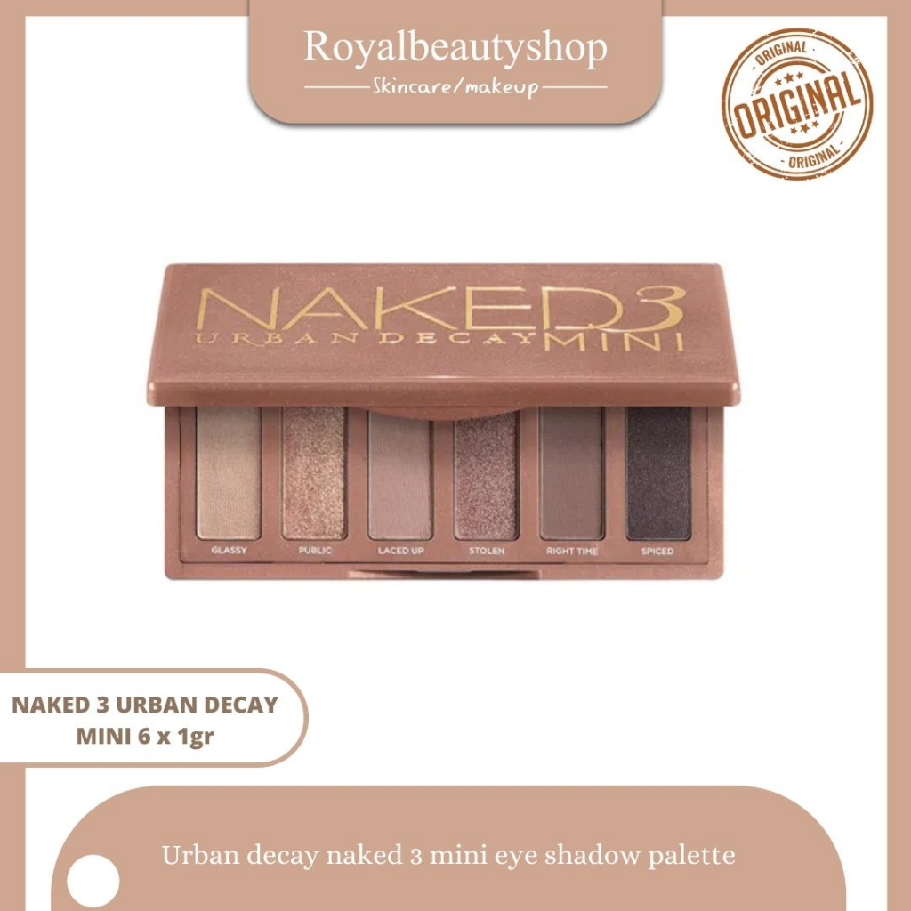 Jual Naked Urban Decay Mini X Gr Shopee Indonesia