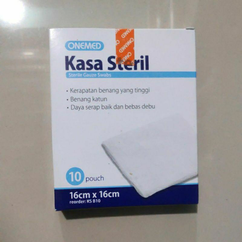 Jual Kasa Steril Onemed Pouch Cm X Cm Harga Per Box P K Perban