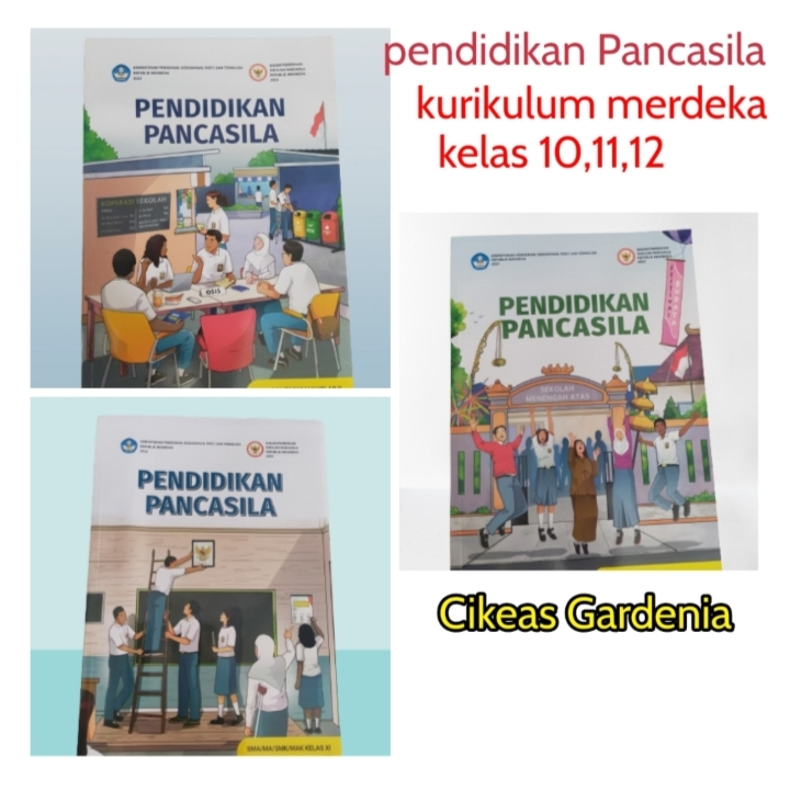 Jual Harga Satuan Buku Teks Siswa Pendidikan Pancasila Kurikulum