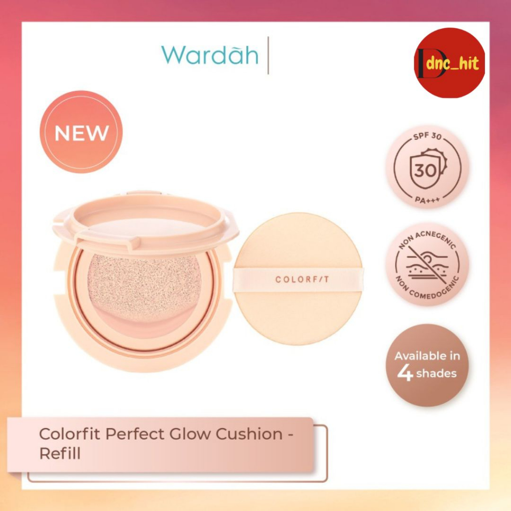 Jual Refill Wardah Colorfit Perfect Glow Cushion Spf Pa Shopee