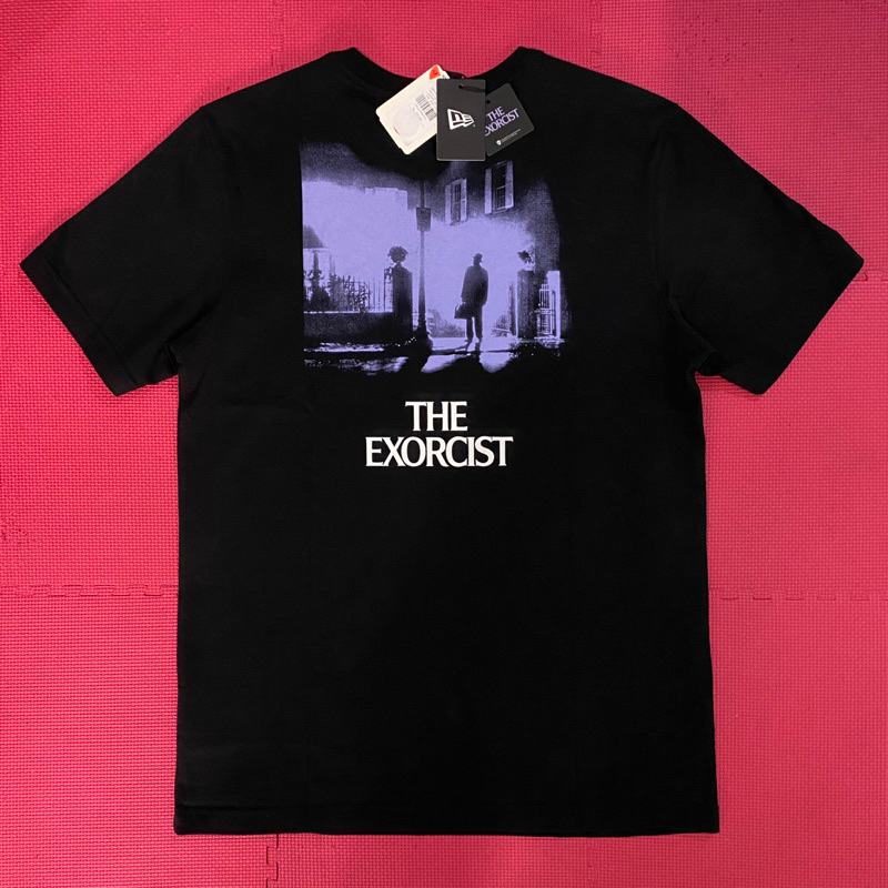 Jual Kaos New Era T Shirt Horror Movie The Exorcist Black Tee Shopee