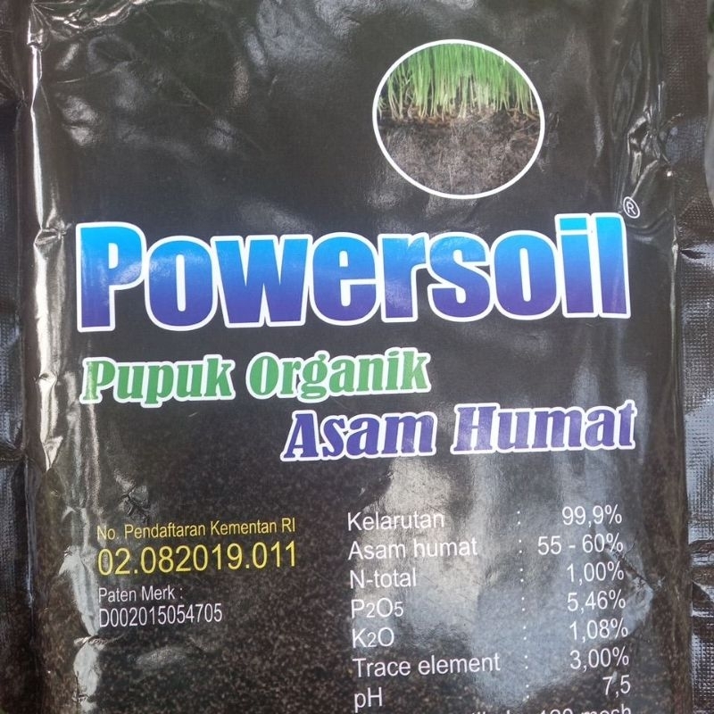 Jual Pupuk Organik Asam Humat Powersoil Kemasan Kg Shopee Indonesia