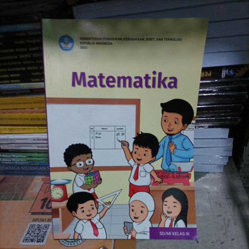 Jual Buku Matematika Kelas Untuk Sd Mi Kurikulum Merdeka Shopee