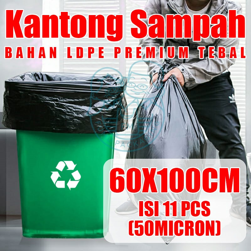 Jual Kantong Sampah Ldpe Plastik Sampah Trash Bag X Cm Isi Pcs