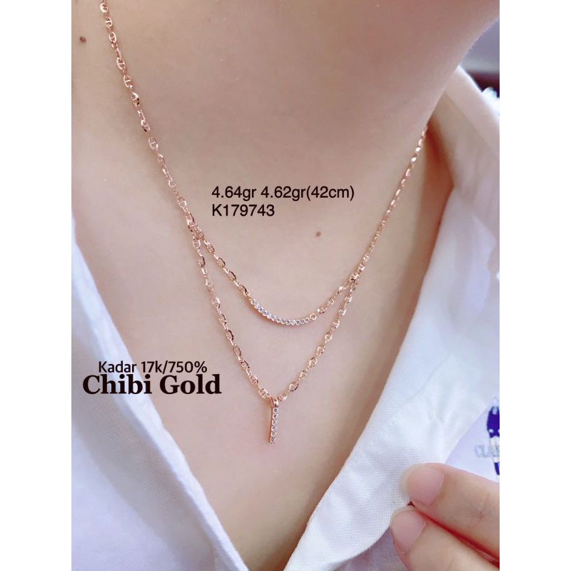 Jual Kalung Koye Emas Kadar K K Chibi Gold Shopee Indonesia