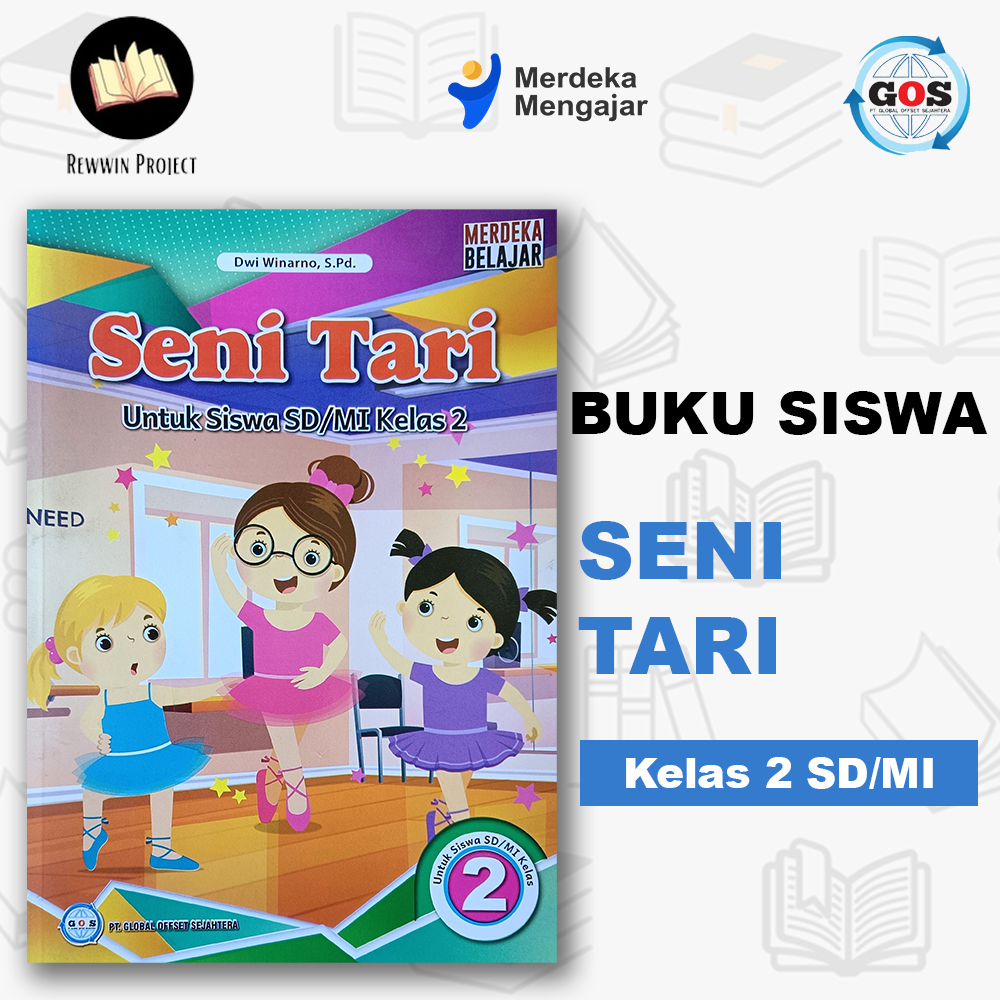 Jual Buku Siswa SENI TARI Kelas 2 SD Kurikulum Merdeka Penerbit GOS