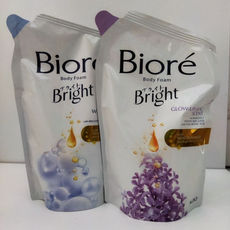 Jual Sabun Mandi Cair Biore Bright Body Wash Body Foam Sabun Biore