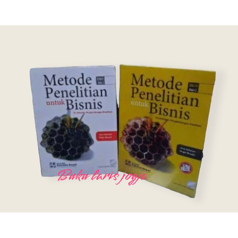 Jual Buku 1paket Metode Penelitian Untuk Bisnis Edisi 6 Buku 1 Dan 2 By