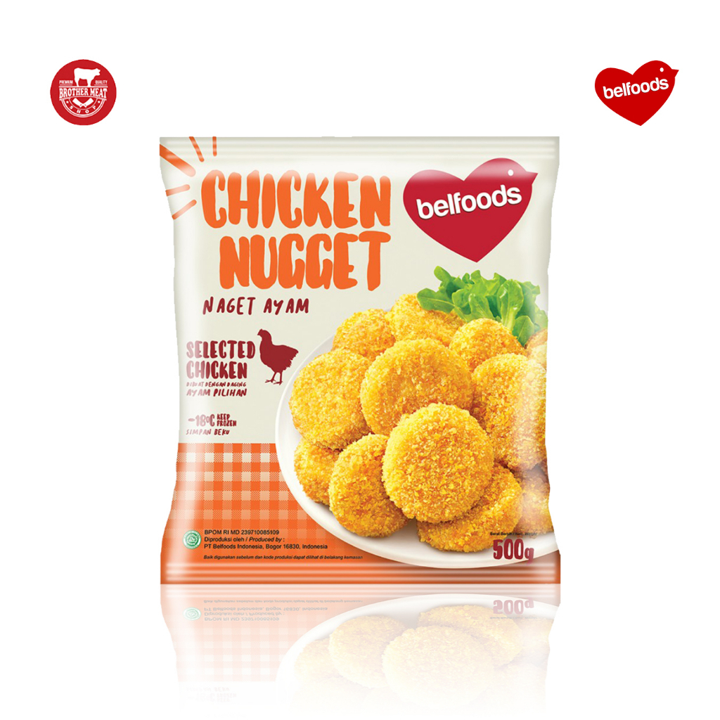 Jual Belfoods Chiken Nugget Crunchy Gr Shopee Indonesia