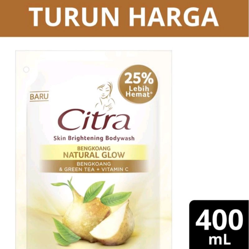 Jual Citra Sabun Mandi Cair Skin Brightening Bodywash Bengkoang Natural