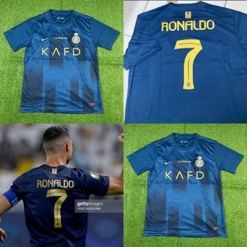 Jual JERSEY BAJU BOLA AL NASSR AWAY 2023 2024 RONALDO GRADE ORI