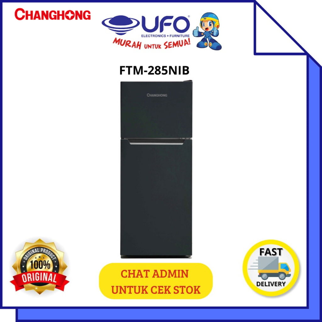 Jual CHANGHONG FTM 285NIB KULKAS 2 PINTU 220 LITER Shopee Indonesia