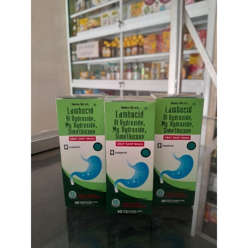 Jual Lambucid Suspensi 60 ML 100 ML Mengatasi Asam Lambung Obat