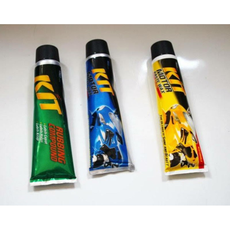 Jual Kit Motor Paste Wax Original Metalic Compound Heavy Duty