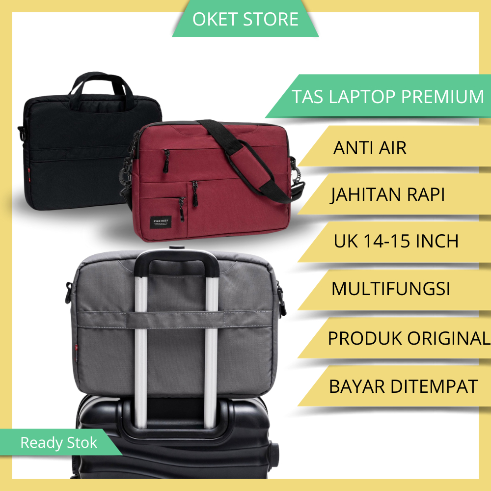 Jual Tas Selempang Laptop Waterproof Ukuran Dan Inchi Cocok Buat