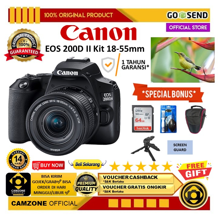 Jual Canon Eos D Ii Kit Mm Garansi Resmi Kamera Canon Eos