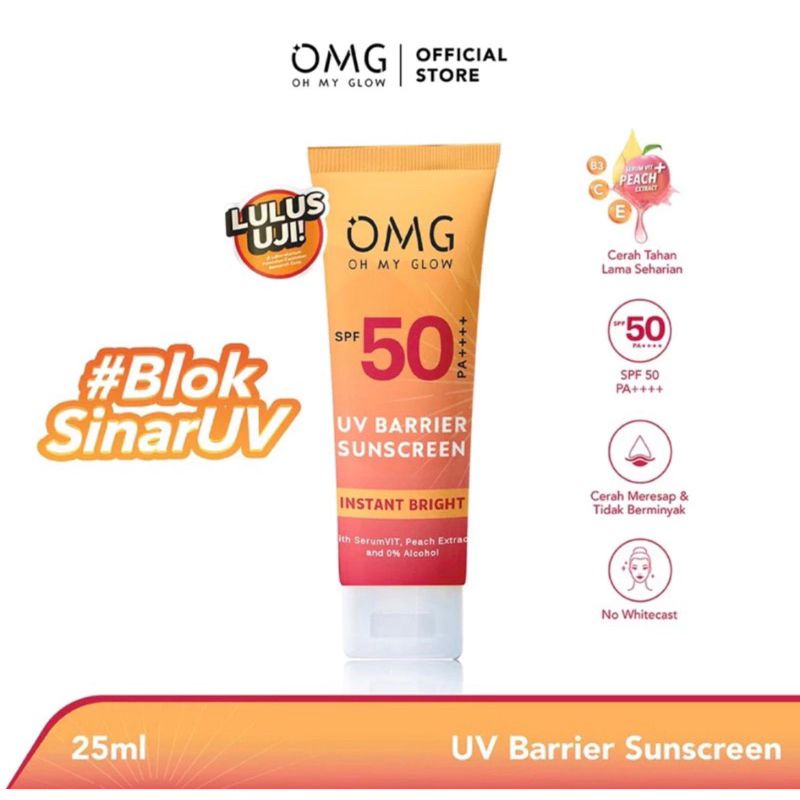 Jual Omg Oh My Glow Peach Glowing Skincare Series Shopee Indonesia