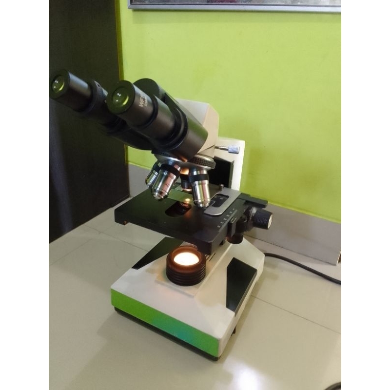 Jual Microscope Biologi Mikroskop Binokuler 1000 Kali Shopee Indonesia