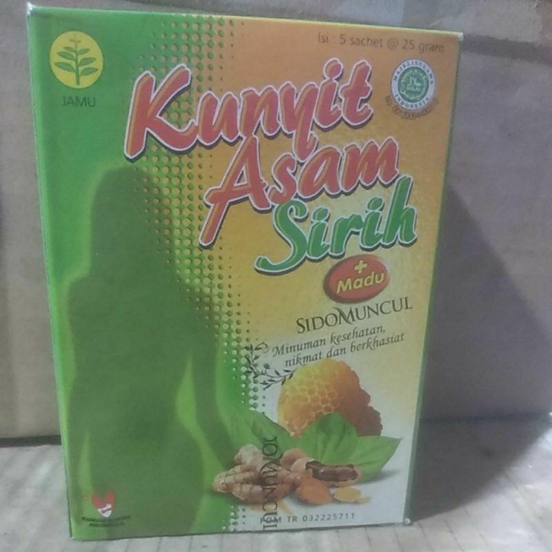 Jual Kunyit Asam Sirih Madu Sidomuncul Shopee Indonesia