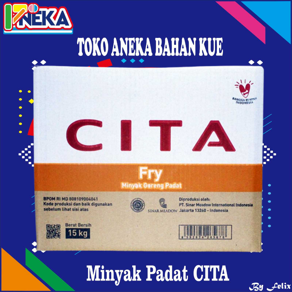 Jual Minyak Padat Cita Best Fry 1 Dus 15kg Shopee Indonesia