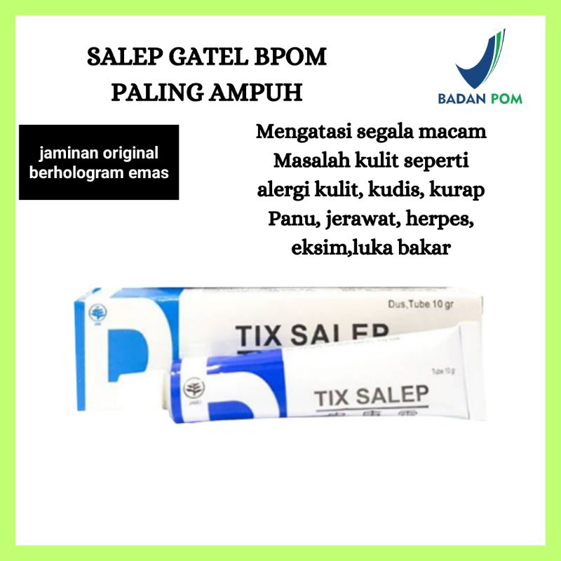 Jual Bpom Tix Salep Berhologram Obat Penyakit Segala Macam Masalah