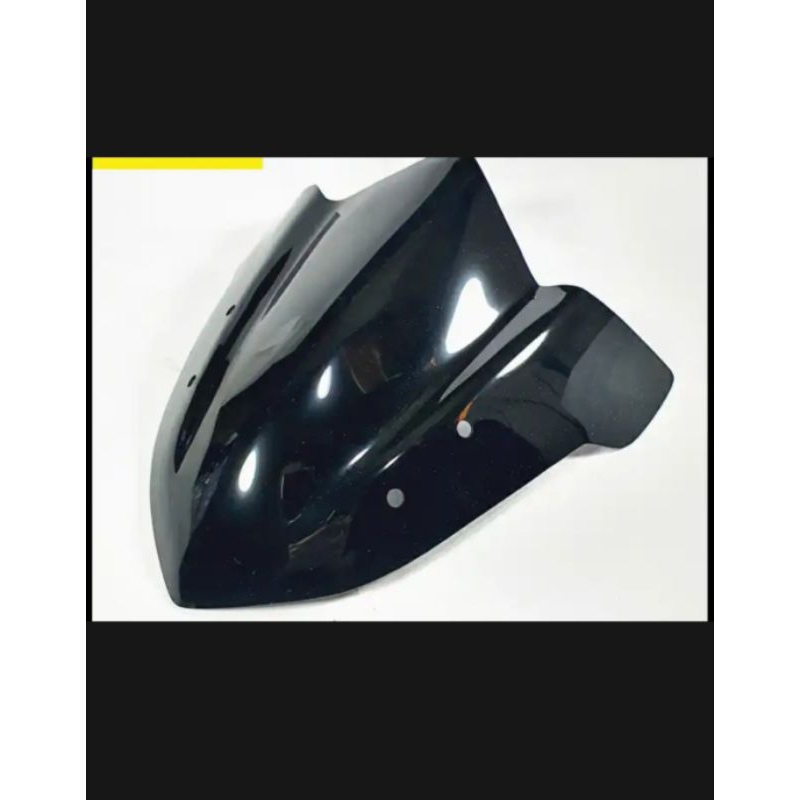 Jual Visor Cb R Hitam Pekat Tebal Bahan Akrilik Tameng Kaca Depan