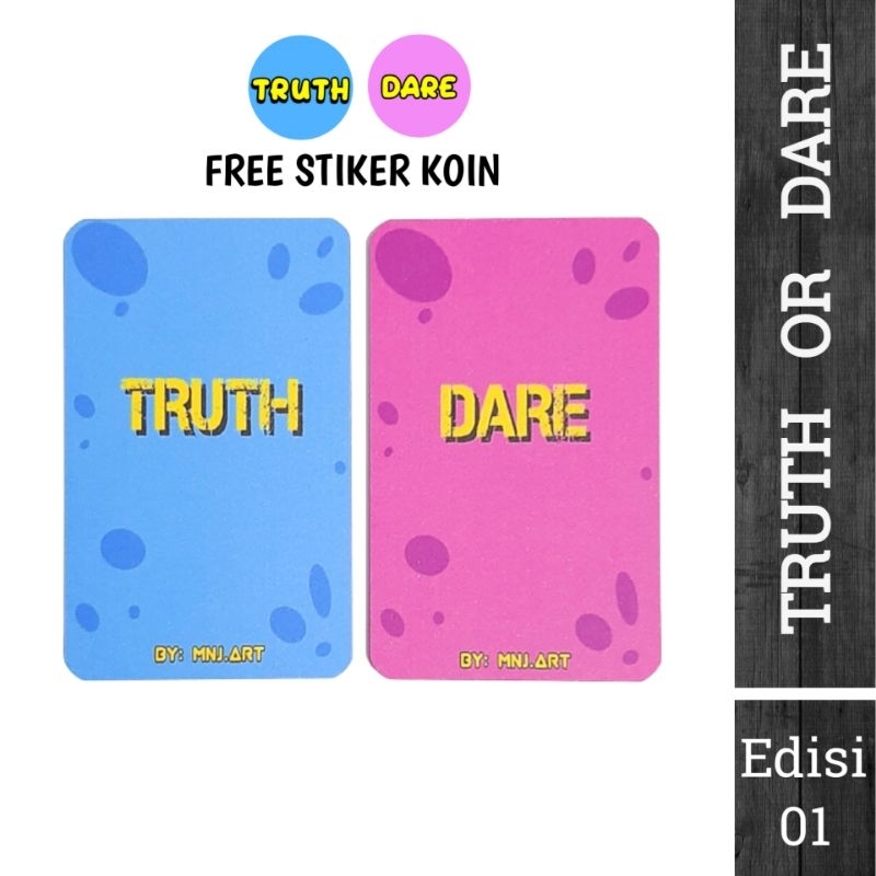 Jual Kartu Permainan Truth Or Dare Pack Kartu Dengan