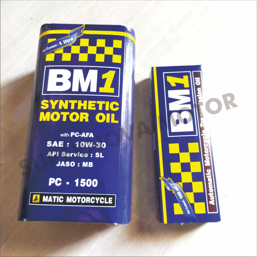 Jual OLI MESIN MOTOR MATIC 10W 30 BONUS OLI GIR BM1 API SERVICE SL JASO