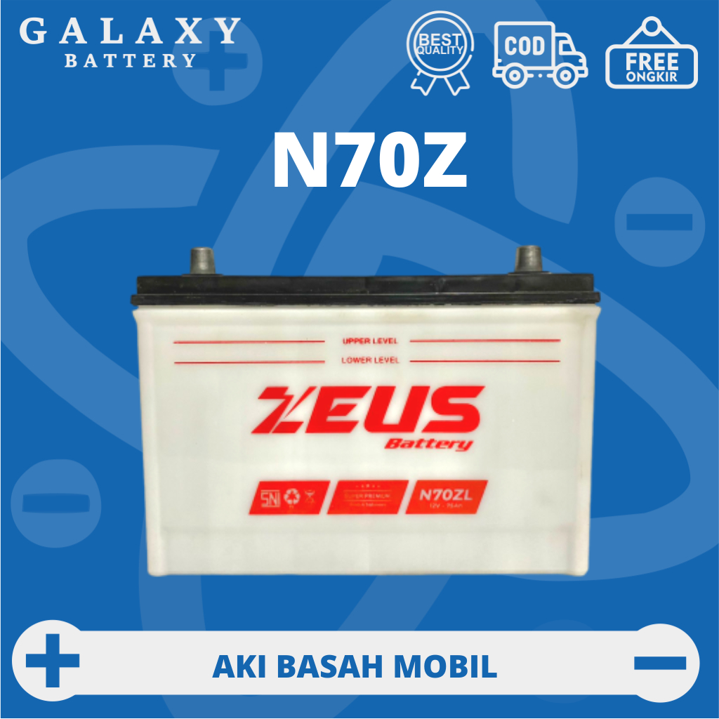 Jual Aki Mobil N Z Basah Zeus Battery N Z Basah Untuk Toyota Kijang