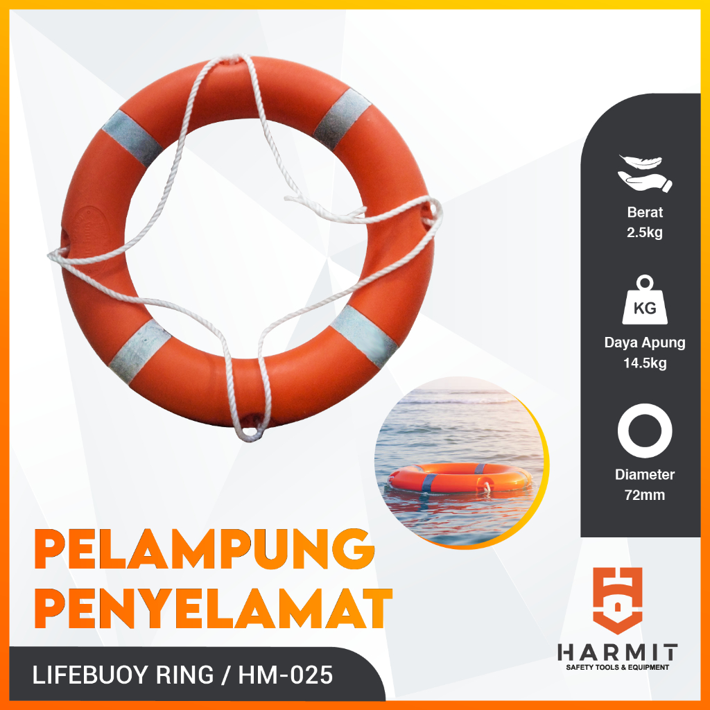 Jual HARMIT Life Buoy Ring Safety Ban Pelampung Penyelamat 2 5 KG