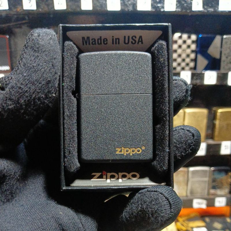 Jual Korek Api Zippo Mancis Zippo Motif Hitam Doff Berkualitas