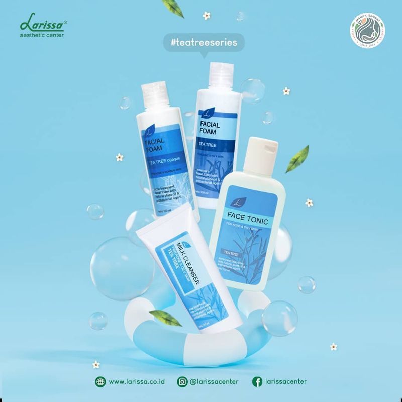 Jual Rangkaian Tea Tree Larissa Shopee Indonesia