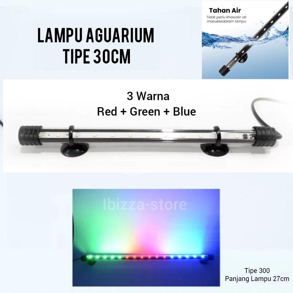 Jual Lampu Aquarium Akuarium Aguarium Led Celup Cm Cm Cm Putih