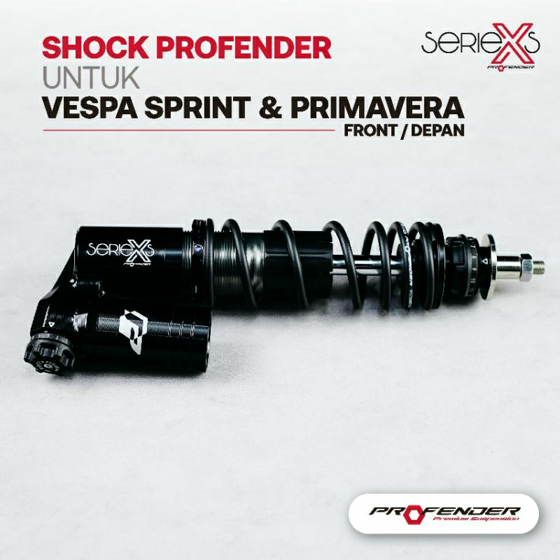 Jual Profender Shockbreaker Depan X Series Piaggio Vespa Sprint