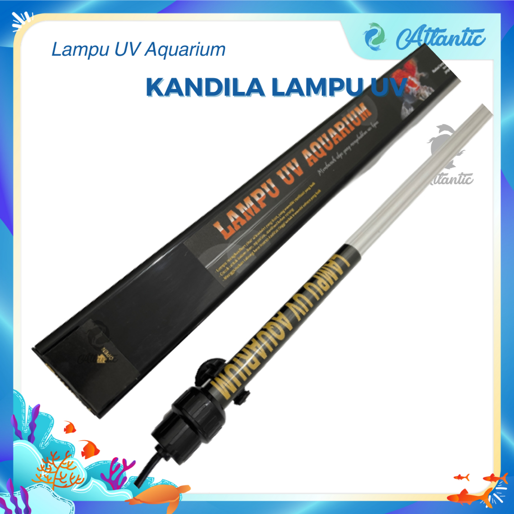 Jual Kandila Lampu UV Aquarium Kolam Ikan Koi Lampu Anti Lumut 10 20 30