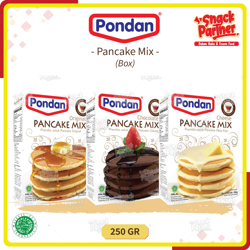 Jual Pondan Pancake Mix Gr Box Tepung Premix Premiks Instant