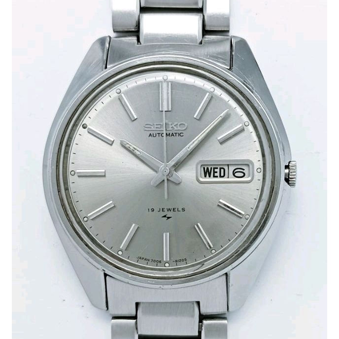 Jual Jam Tangan Seiko Automatic 7006 Silver Dial Vintage Classic