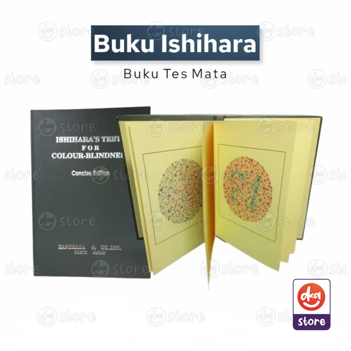 Jual Buku Ishihara Test Buku Test Buta Warna Shopee Indonesia