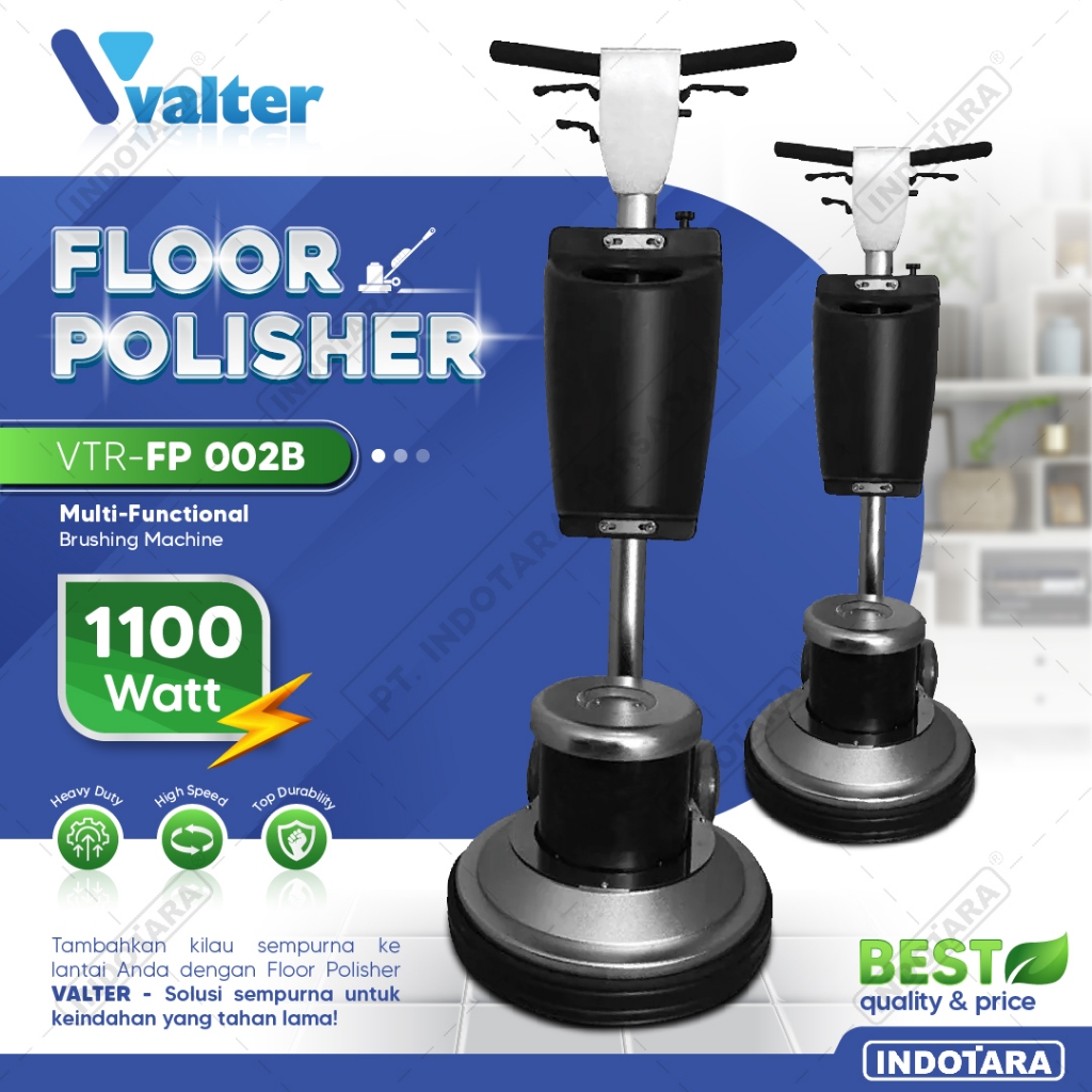 Jual Mesin Poles Lantai Polisher Valter Floor Polisher Machine