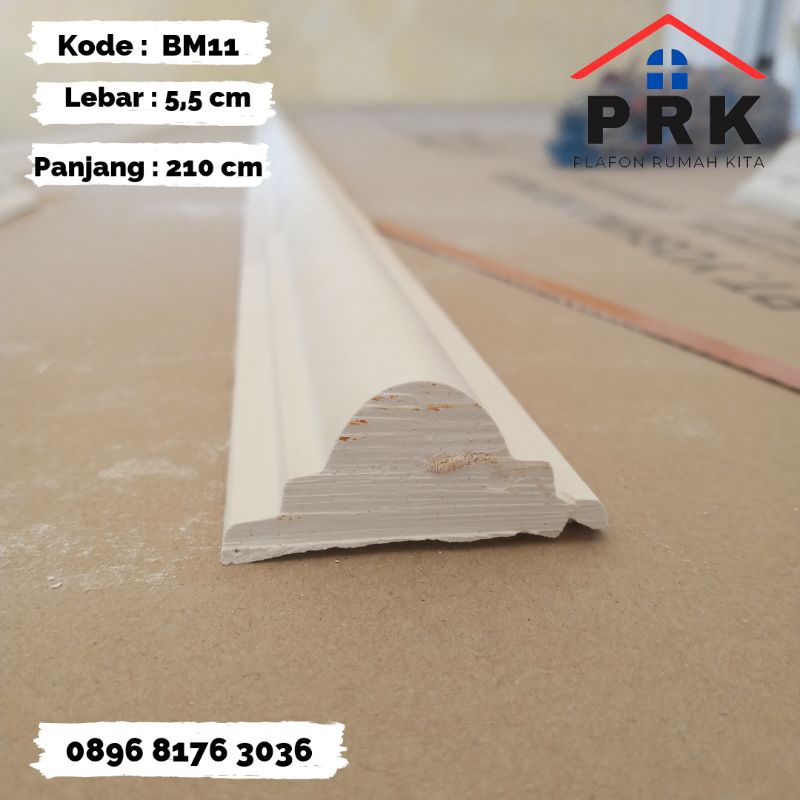 Jual Lis List Wall Moulding Molding Gypsum Gipsum Motif Polos Plafon