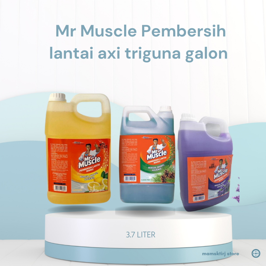 Jual Mr Muscle Pembersih Lantai Axi Triguna Galon L Shopee Indonesia